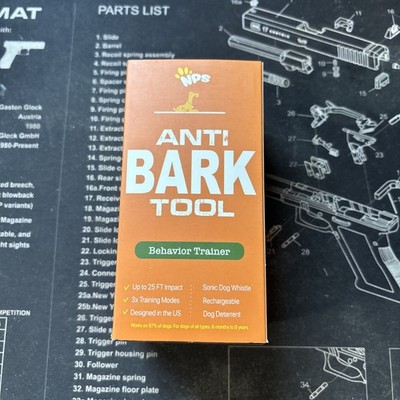 NPS Alpha Dog Bark Deterrent Behavior Trainer Ultrasonic Sound Device