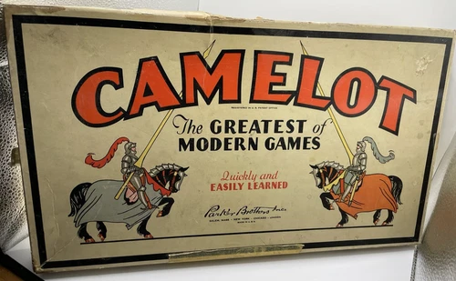Vintage 1931 Camelot The greatest of Modern Games Parker Brothers complete