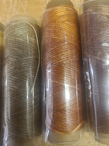 Leather Sewing Thread+2 Needles,Ideal for Leather Repairing Used 8x Super Strong - Picture 5 of 10