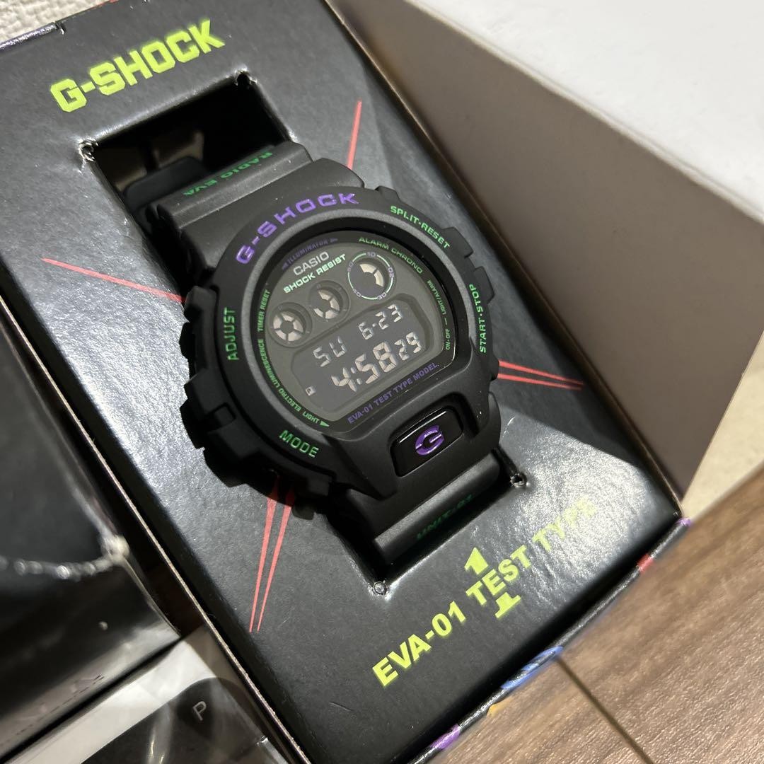 G-Shock Evangelion Radio DW-6900 Resista unisex watch No Customs