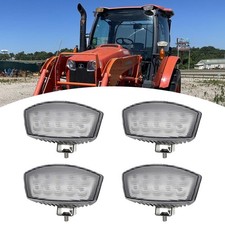 4 pezzi Luce di lavoro anteriore posteriore a LED per trattori Kubota M100GXDTC M6-101DTC M135GXDTC