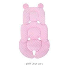 Reversible Baby Stroller Cushion - Breathable Mesh Car Seat Liner Pad