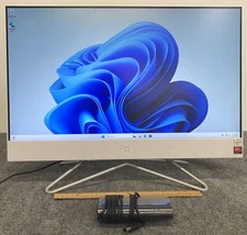 HP 24-df0040 24" Touch AIO AMD Athlon Gold 3150U 8GB RAM 512GB NVMe w/Cord As Is