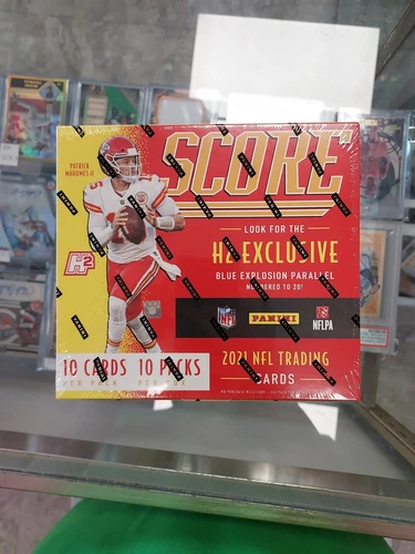 2021 Panini Score H2 Hybrid Football Hobby Box Factory Sealed Brand New 