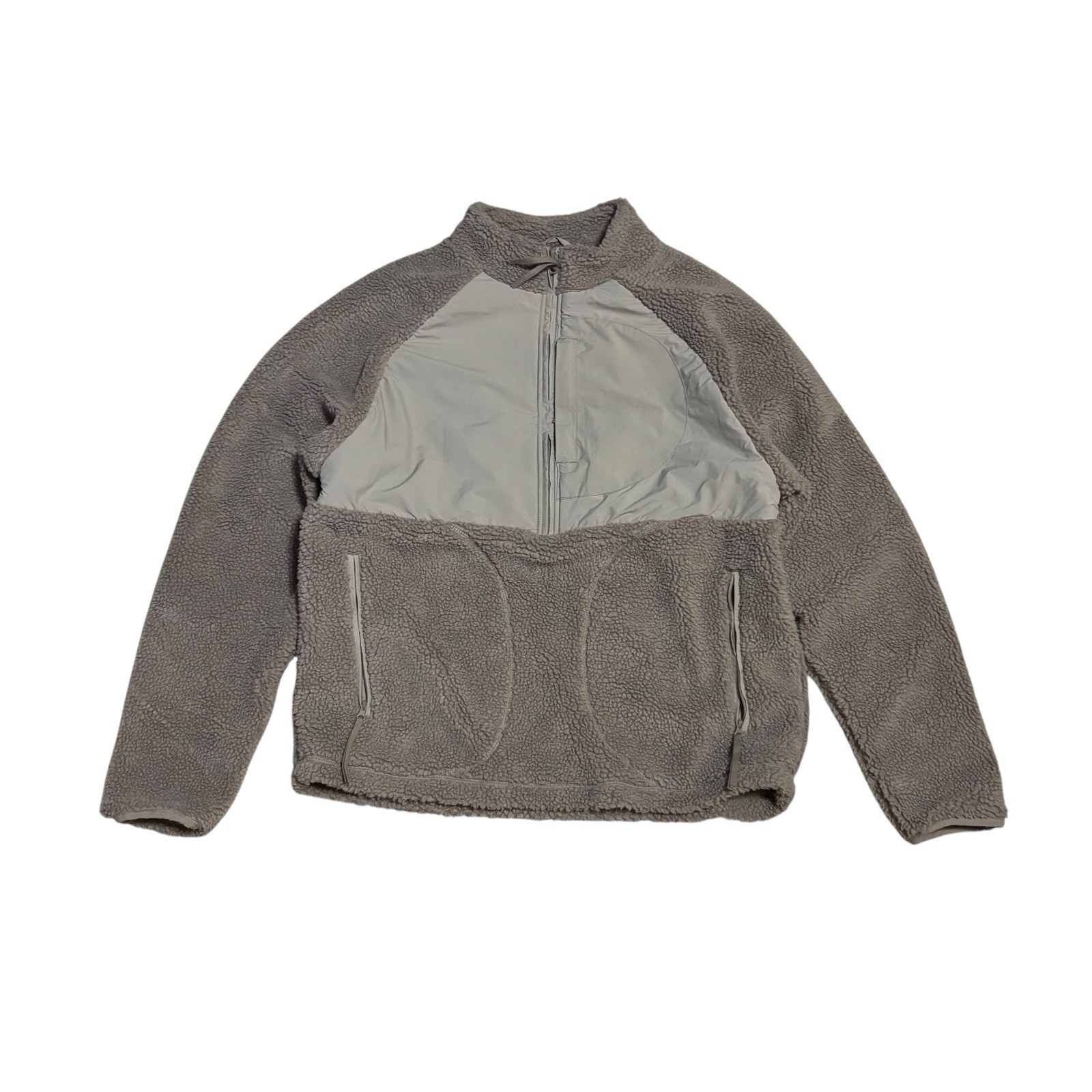 Satta Suma Half Zip Fleece Pullover Men’s Size Small In Plum Brown - second product detail image