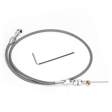 36" Braided Throttle Cable Kit Compatible with 97-07 Chevrolet/Chevy LS1