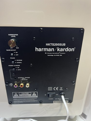 Harman/Kardon HKTS30WQ 5.1 Heimkino Lautsprecher Set Inklusive kabel OVP - Bild 9 von 12