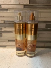 BATH  BODY WORKS GOLDEN SUNFLOWER Fine Fragrance Body Mist - 8 OZ X2 RARE