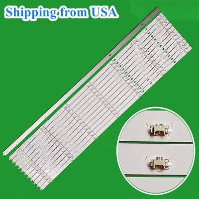 12pcs LED Strips For Haier 75R5 75V81 LED75D07A/B-ZC66AG-06 WR75UT4210 LED75D07B