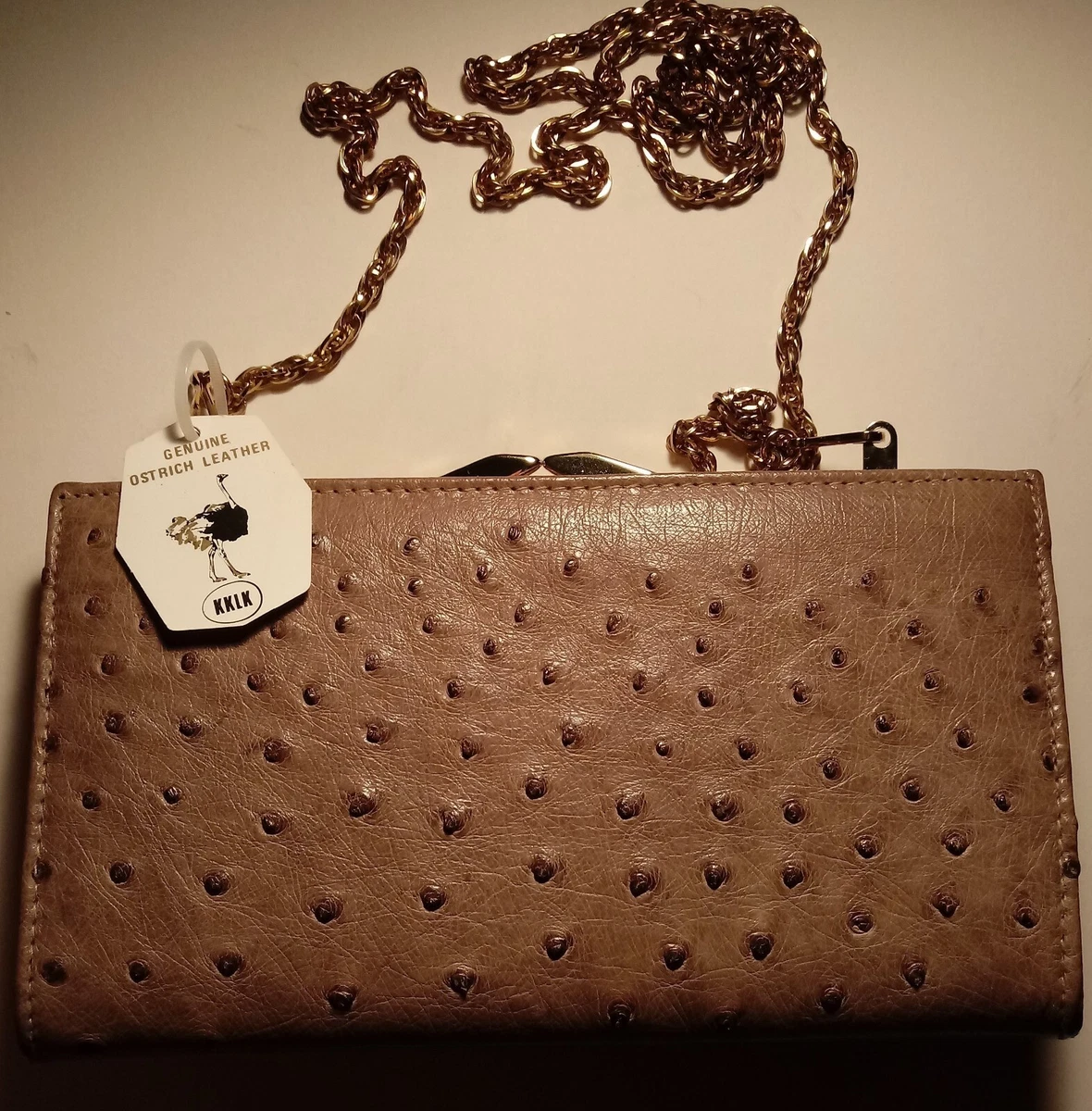 Fashion Faux Leather Ostrich Handbag Ball Shaped: Wholesale