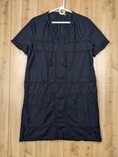 Gap Black Dress SS Lace Ins True Black V/305663 Medium Tall Summer Spring Boho