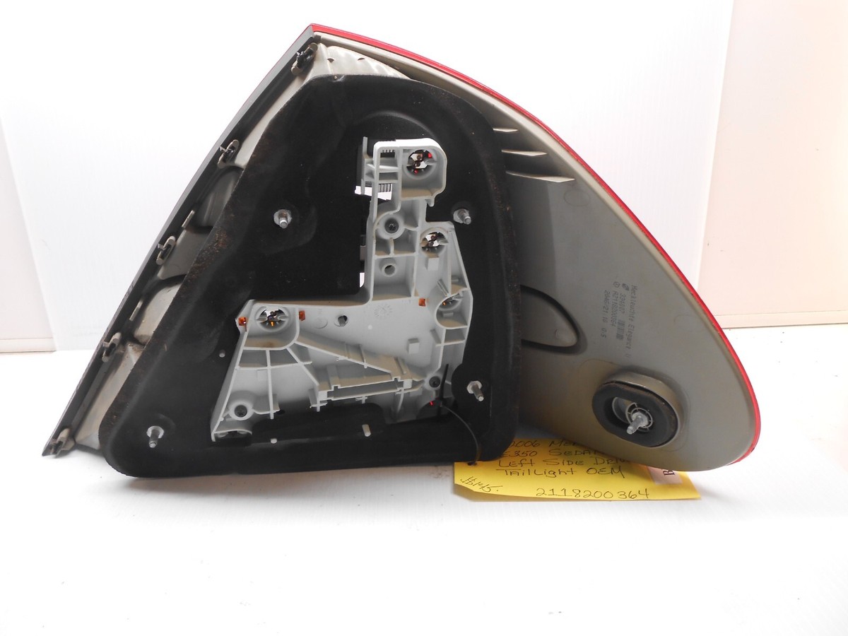 2006 Mercedes E350 Sedan Left Side Driver Taillight OEM