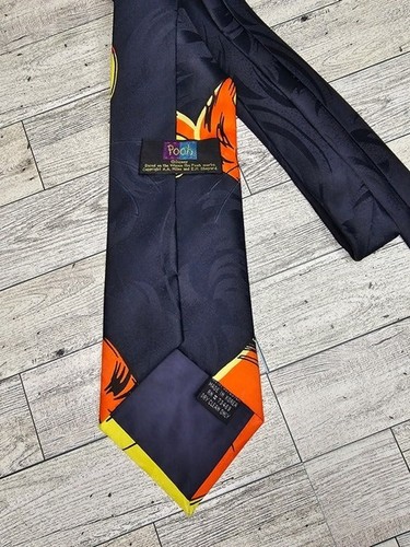 Disney's Winnie the Pooh TIGGER Navy Blue Neck Tie - Picture 3 of 5