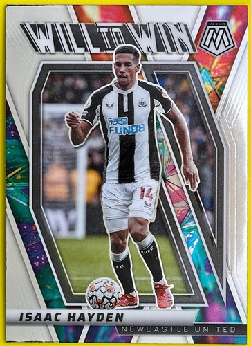 2021-22 Panini Mosaic - Will To Win ! Isaac Hayden