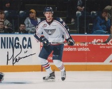 Tri City Americans Michael Rasmussen Autographed Signed 8x10 NHL Photo COA A