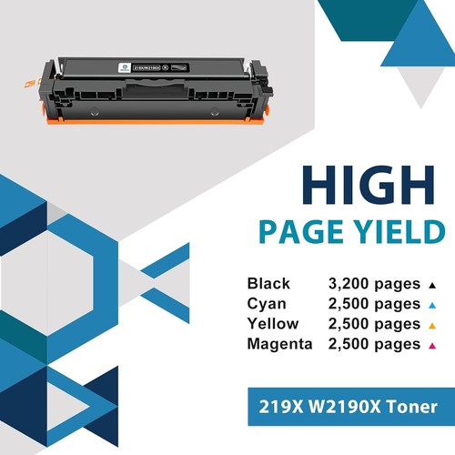 Toner 219X 219A alta resa per HP MFP 3302FDW 3302SDW 3302FDN e kit cambio chip - Photo 3/6
