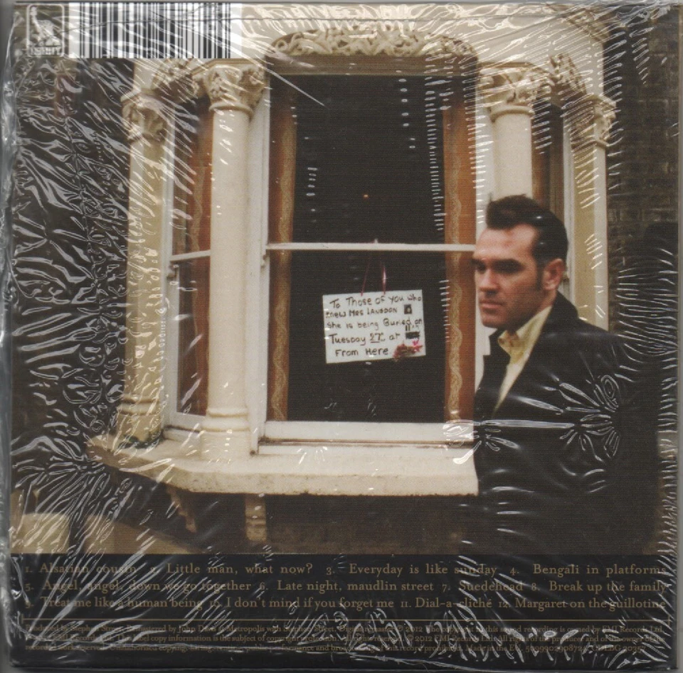 Morrissey Viva Hate CD NEU Alsatian cousin Little Man What Now Suedehead - Bild 2 von 2