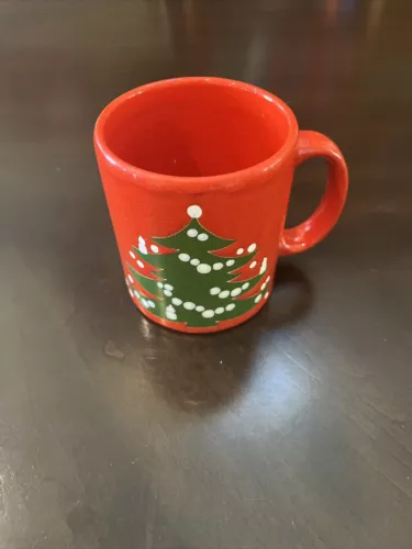 Vintage Waechtersbach Christmas Tree Coffee Mug Made in Germany 