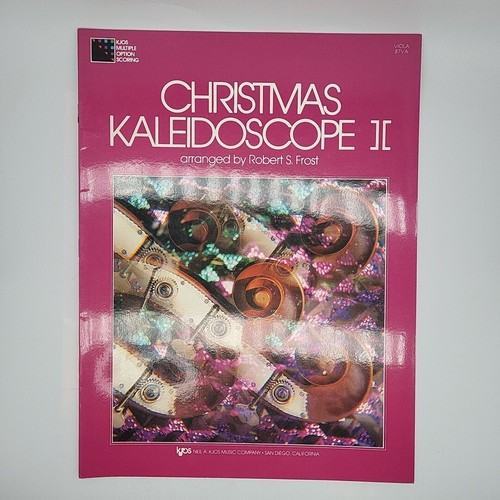 Christmas Kaleidoscope II Viola Sheet Music Book - Picture 1 of 3