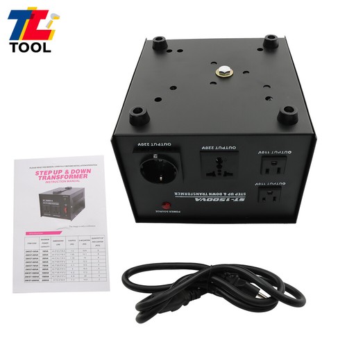 1500W Voltage Converter Transformer Step Up/Down-110v-220v/220v-110v 15A - Picture 4 of 18