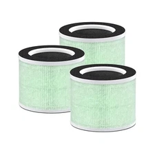 True HEPA with Carbon Replacement Filter For Renpho Air Purifier RP-AP088 3 pack