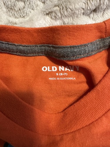 Boys Old Navy Long Sleeve Shirt Size S(6-7) T6 - Picture 2 of 3