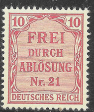 1903 Germany Deutschland Service   Official   10 German reichspfennig MNH**OG VF