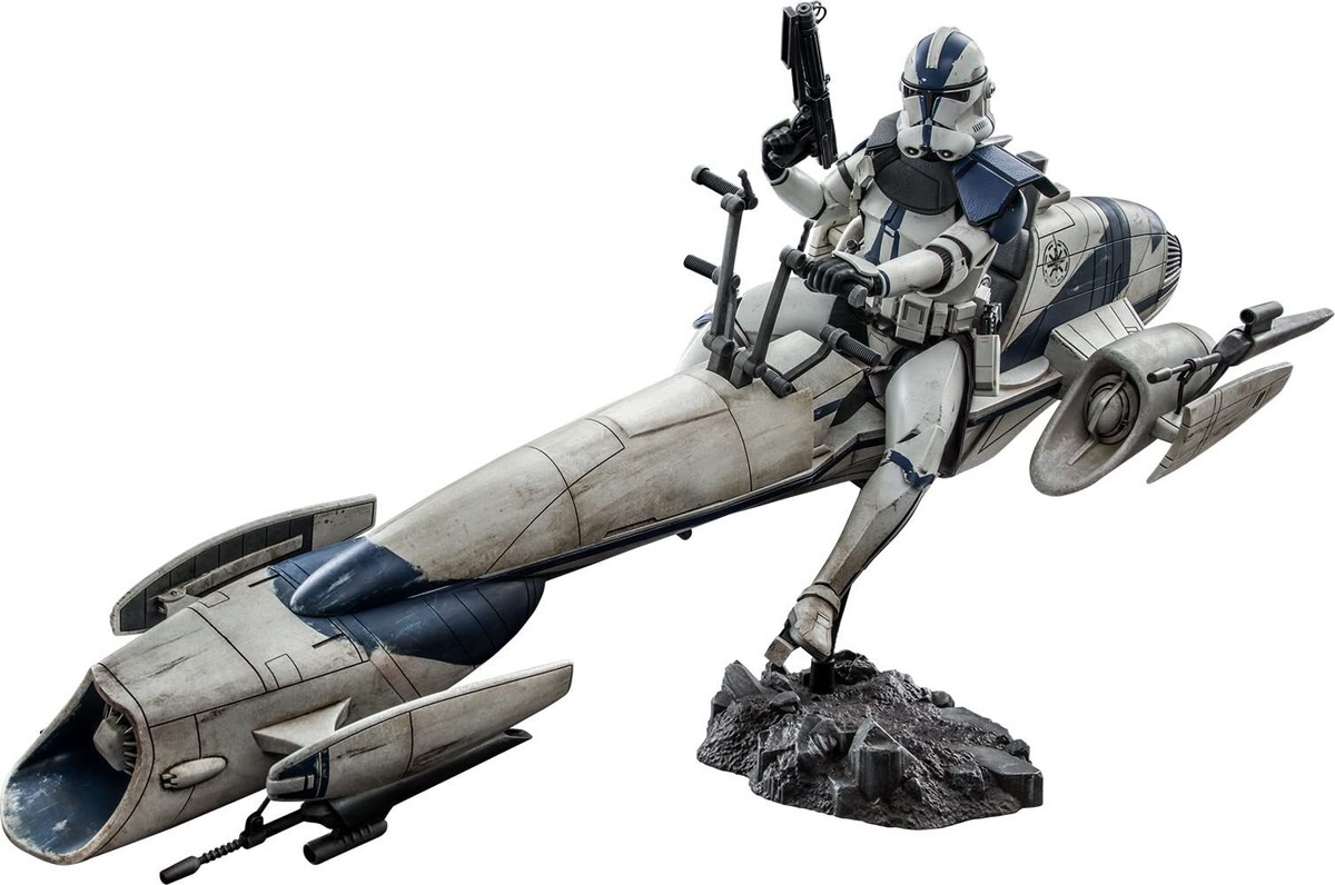 STAR WARS Hot Toys 1/6 THE CLONE WARS COMMANDER APPO & BARC