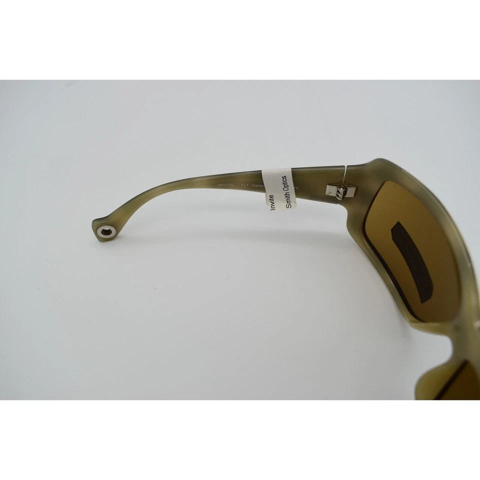 Smith Optics Invite TLT Optics Women's Olive Horn Sunglasses - NEW WITH TAGS - Image 4 of 4