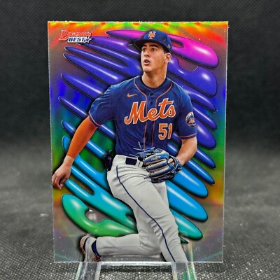 Colin Houck 2023 Bowman's Best Shellacked New York Mets #SH-24