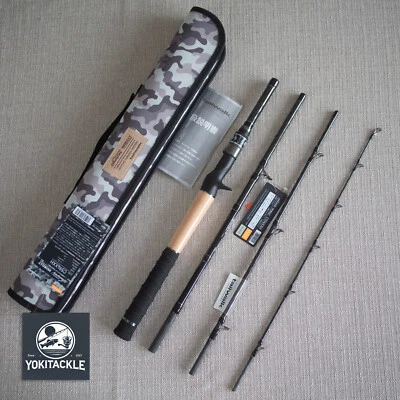 Tailwalk Namazon Mobilly C594XXH Baitcasting Rod for Bass 4 Piece Rod