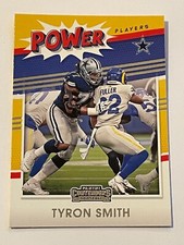 2021 Panini Contenders Football Power Players - Tyron Smith - Dallas Cowboys