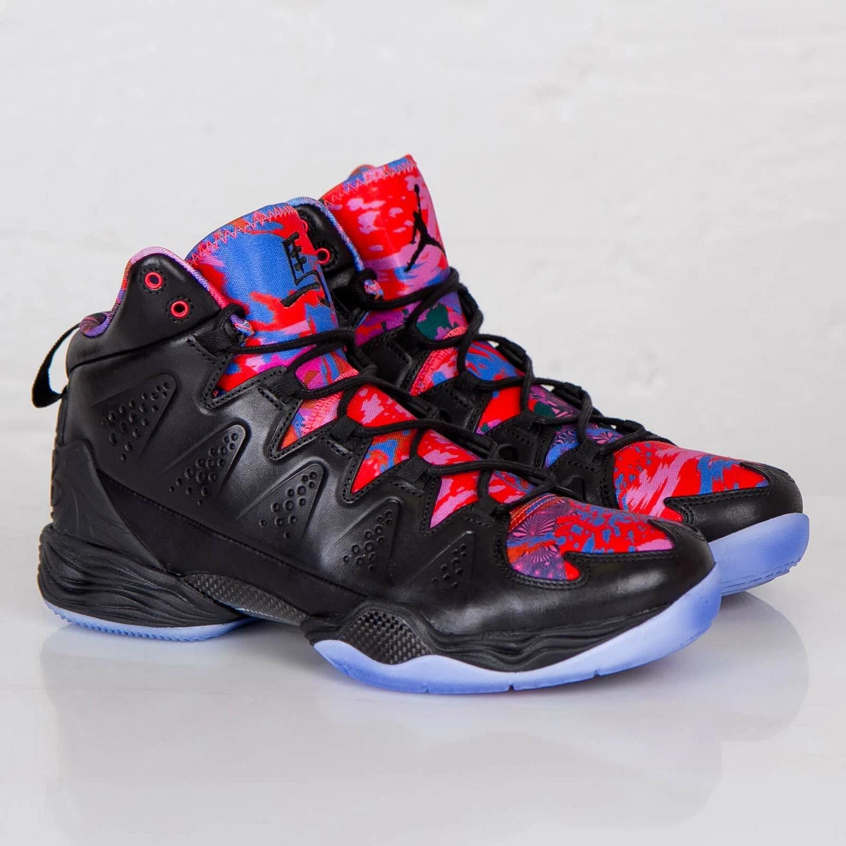 Nike Air Jordan Melo M10 Year Of The Horse Size 8 649352 040 Black Blue