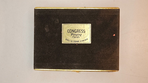 Congress Playing Cards With 1882 & 1885 Trains - Picture 2 of 7