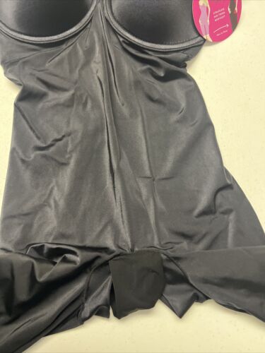 Women SPANX Suit Your Fancy Strapless Cupped Mid thigh Bodysuit 10156R Black S - Picture 4 of 6