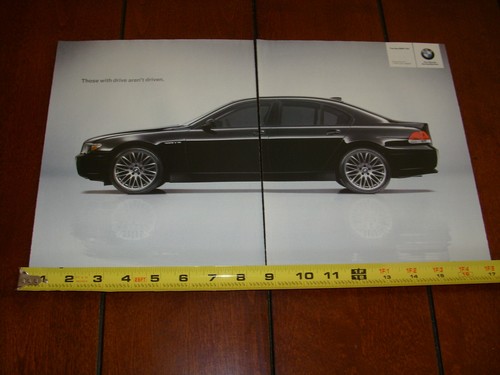 2004 BMW 760i ORIGINAL 2 PAGE AD - Bild 10 von 12