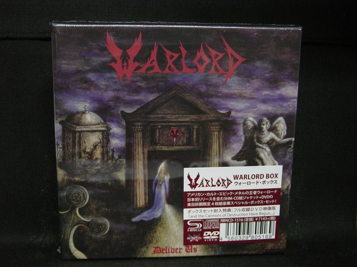 洋楽 Warlord / WARLORD BOX (3CD+DVD) WARLORD JAPAN SHM MINI