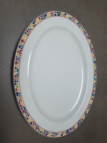 Friesland Germany Porzellan Ess Geschirr Set ✨️ 18 Teilig ✨️ weiß mit Muster - Bild 10 von 12