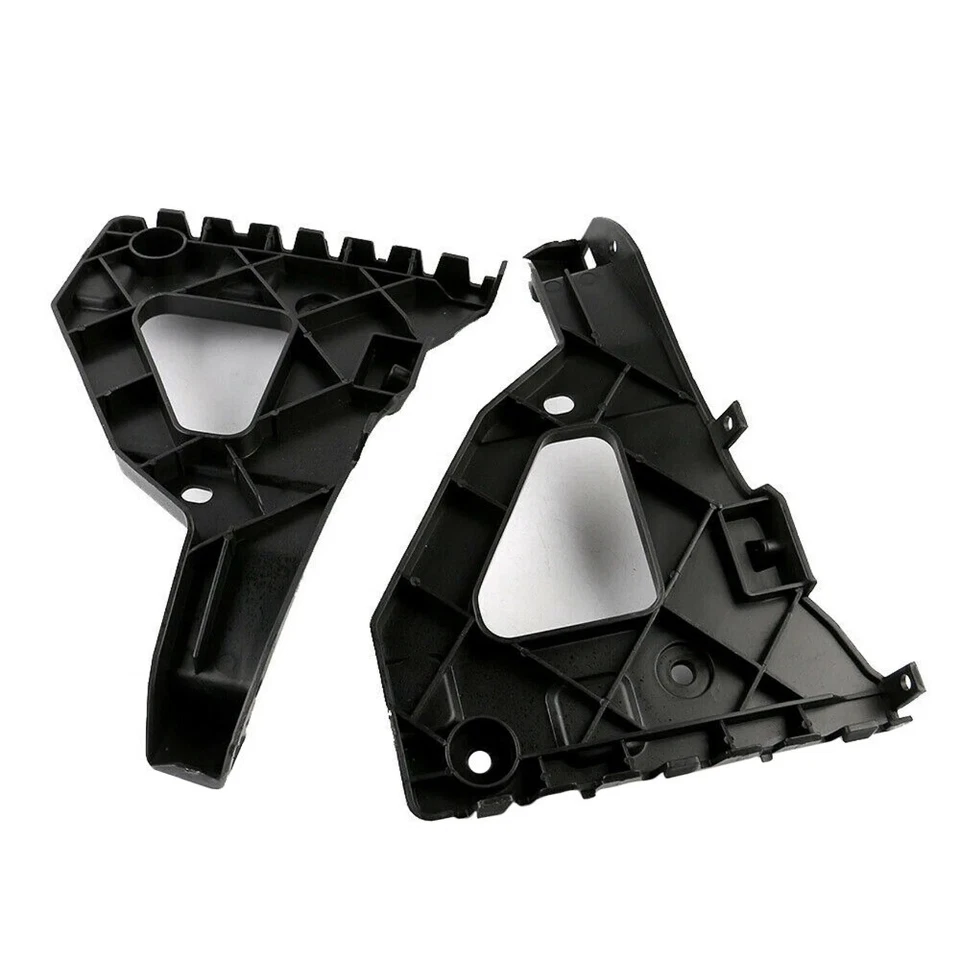 Front Left & Right Bumper Bracket Set For 2005-2011 Audi A6 Quattro 2006-2011 A6 Foto 4 de 4