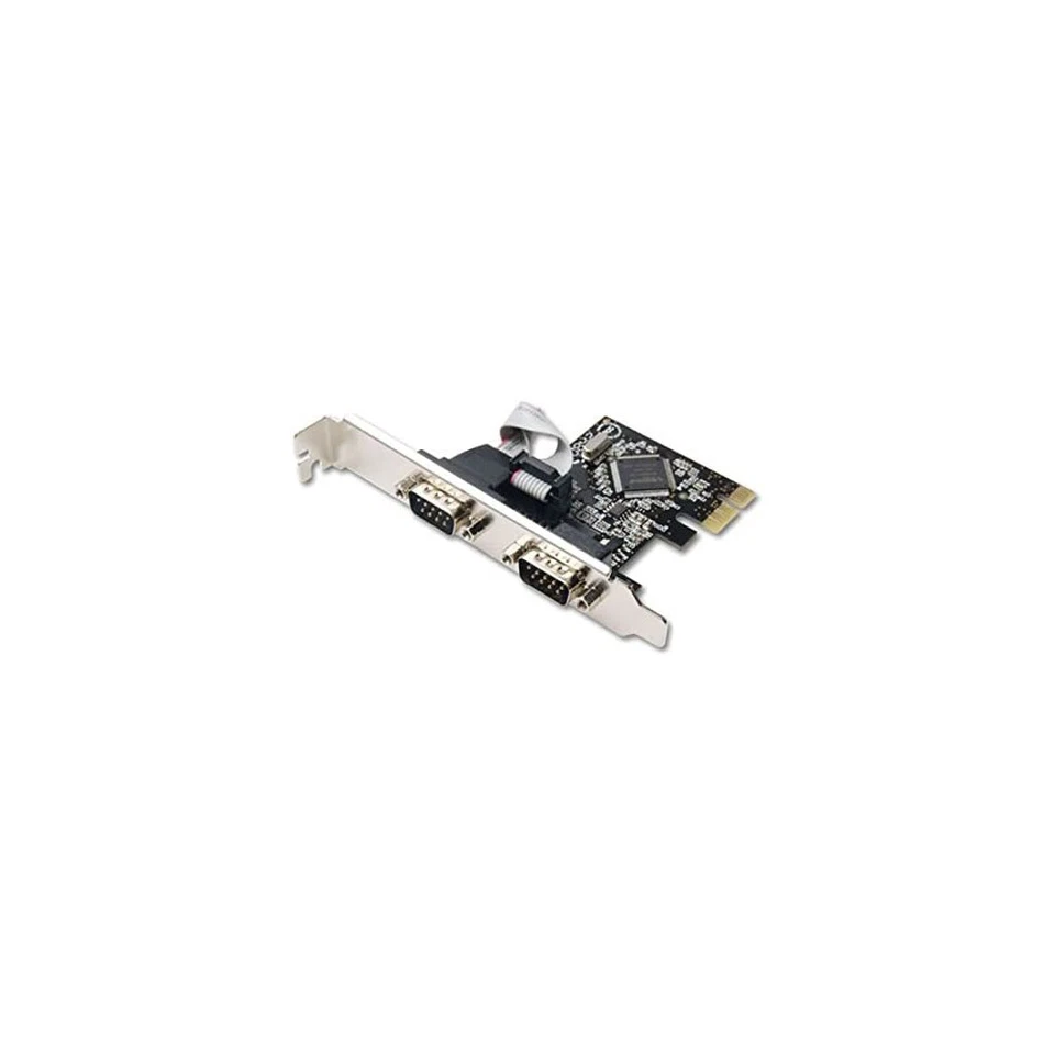 SYBA PCI-Express 2-Port DB9 RS232 Serial Card -  RoHS Model SD-PEX15022 - Image 4 of 4