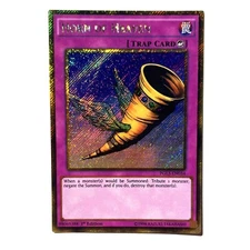 Horn of Heaven NM 1st Edition Gold Secret Rare PGL3-EN034 Yu-Gi-Oh! See Photos