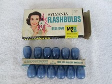 Sylvania Flashbulbs Package of 12 Blue Dot Bulbs M2B