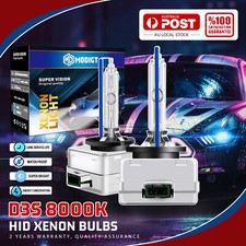 2x MODIGT D3S Headlight Xenon HID Bulb 8000K For Volkswagen Golf R 2013-2019