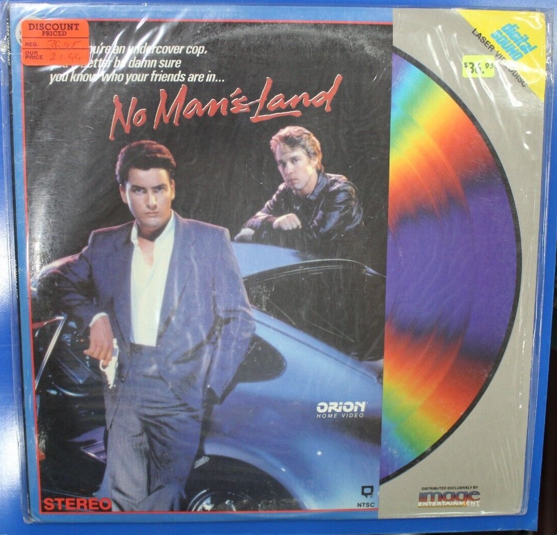 No Man's Land Laserdisc (Laser Disc, LD) Charlie Sheen