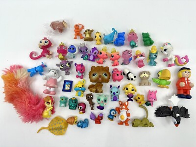 Huge Lot 49 Hatchimals Collectables Mini Figures Ponies Toys Glitter & Others