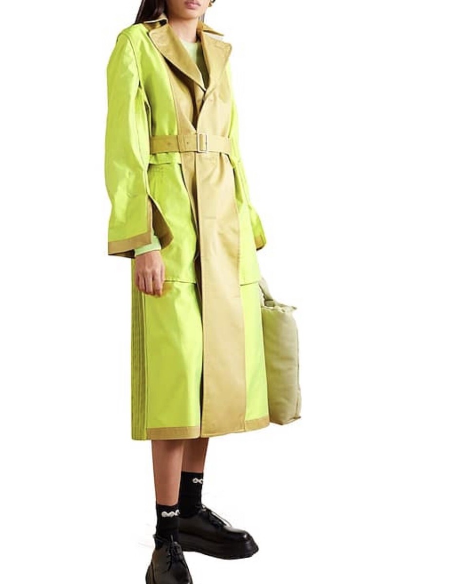 junya watanabe Trench Coat Ss2020 Runway Collection Double junya watanabe Trench Coat Ss2020 Runway Collection Double