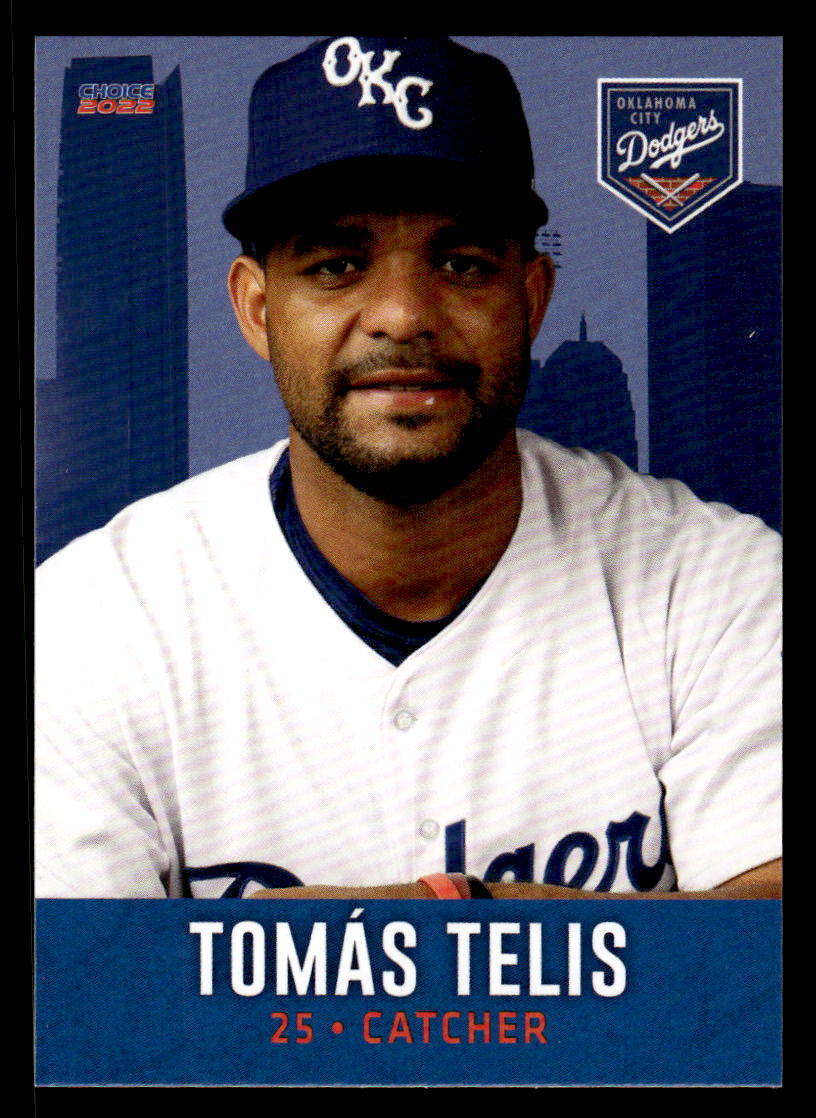 Tomas Telis 2022 Choice Oklahoma City Dodgers 23 Oklahoma City Dodgers tomas-telis-2022-choice-oklahoma-city-dodgers-23-oklahoma-city-dodgers