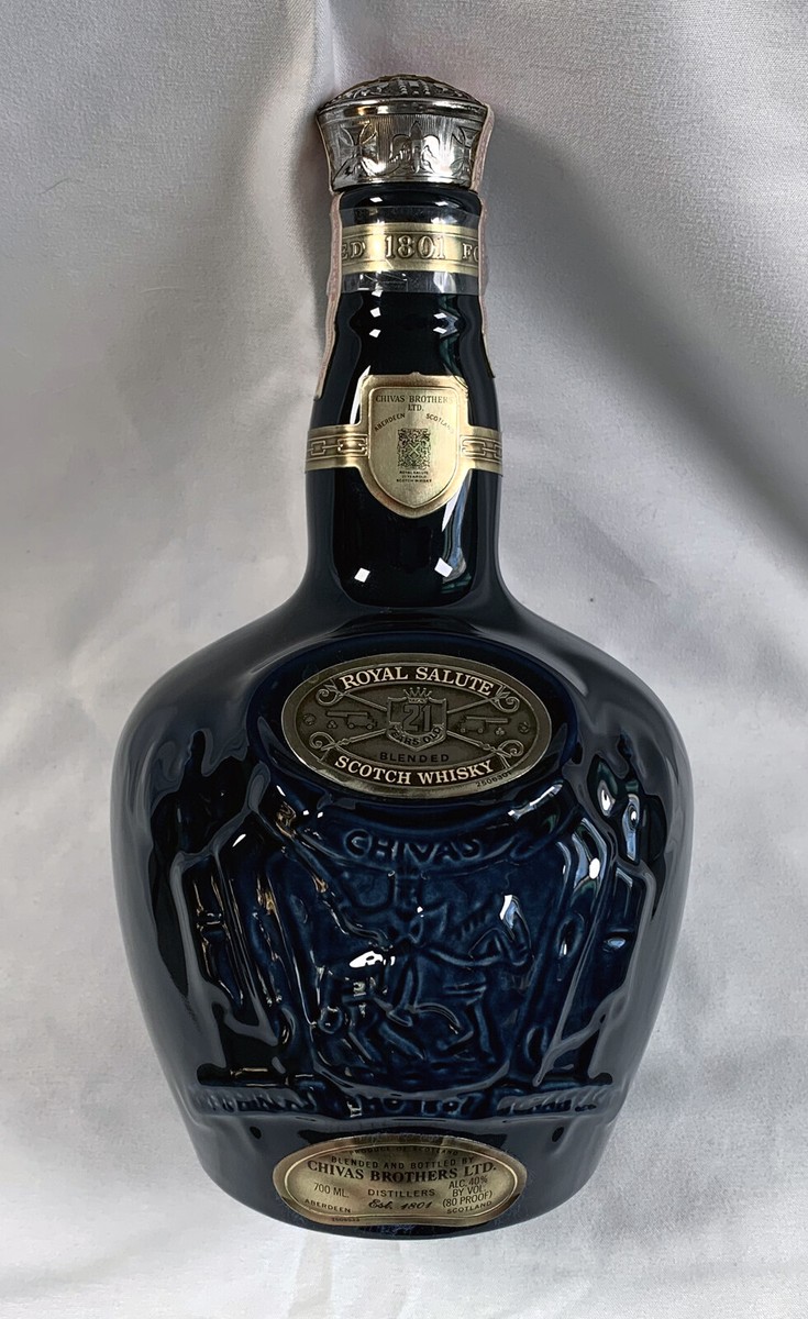 【VANPHUC】CHIVAS BROTHERS SALUTE Chivas Brothers LTD Royal Salute Scotch Whiskey Lot Of 2