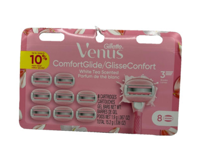 Gillette Venus Comfortglide White Tea Refill Cartridges