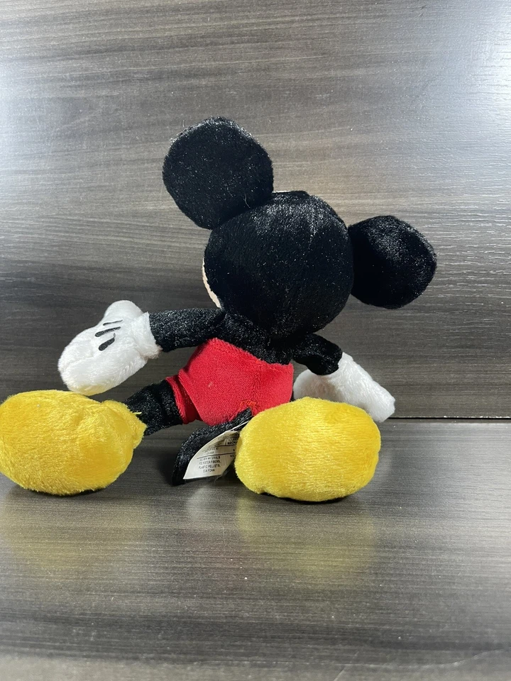 Juguete de peluche de terciopelo suave de colección de Mickey Mouse de Disney de 12" de largo Foto 3 de 4